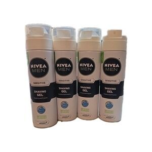 Nivea Men Sensitive Shave Gel With Vitamin E, Soothing Chamomile Lot Of 4